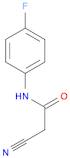 Acetamide, 2-cyano-N-(4-fluorophenyl)-
