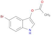 1H-Indol-3-ol, 5-bromo-, 3-acetate