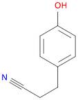 Benzenepropanenitrile, 4-hydroxy-