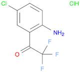 Ethanone, 1-(2-amino-5-chlorophenyl)-2,2,2-trifluoro-, hydrochloride (1:1)