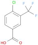 Benzoic acid, 4-chloro-3-(trifluoromethyl)-