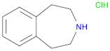 1H-3-Benzazepine, 2,3,4,5-tetrahydro-, hydrochloride (1:1)