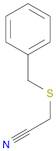 Acetonitrile, 2-[(phenylmethyl)thio]-