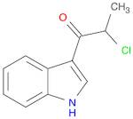 1-Propanone, 2-chloro-1-(1H-indol-3-yl)-