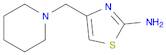 2-Thiazolamine, 4-(1-piperidinylmethyl)-