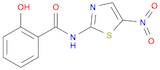 Benzamide, 2-hydroxy-N-(5-nitro-2-thiazolyl)-