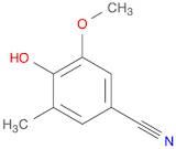 Benzonitrile, 4-hydroxy-3-methoxy-5-methyl-