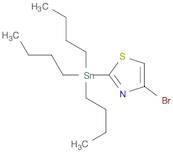 Thiazole, 4-bromo-2-(tributylstannyl)-