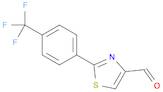 4-Thiazolecarboxaldehyde, 2-[4-(trifluoromethyl)phenyl]-
