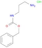 Carbamic acid, N-(3-aminopropyl)-, phenylmethyl ester, hydrochloride (1:1)