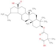 Lup-20(29)-en-28-oic acid, 3-(3-carboxy-3-methyl-1-oxobutoxy)-, (3β)-