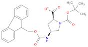 1,2-Pyrrolidinedicarboxylic acid, 4-[[(9H-fluoren-9-ylmethoxy)carbonyl]amino]-, 1-(1,1-dimethyleth…