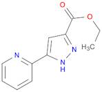 1H-Pyrazole-3-carboxylic acid, 5-(2-pyridinyl)-, ethyl ester