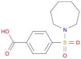 Benzoic acid, 4-[(hexahydro-1H-azepin-1-yl)sulfonyl]-