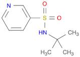 3-Pyridinesulfonamide, N-(1,1-dimethylethyl)-