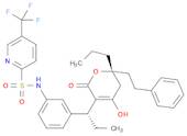 2-Pyridinesulfonamide, N-[3-[(1R)-1-[(6R)-5,6-dihydro-4-hydroxy-2-oxo-6-(2-phenylethyl)-6-propyl-2H-pyran-3-yl]propyl]phenyl]-5-(trifluoromethyl)-