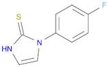 2H-Imidazole-2-thione, 1-(4-fluorophenyl)-1,3-dihydro-