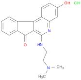 7H-Indeno[2,1-c]quinolin-7-one, 6-[[2-(dimethylamino)ethyl]amino]-3-hydroxy-, hydrochloride (1:2)