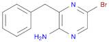 2-Pyrazinamine, 5-bromo-3-(phenylmethyl)-