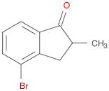1H-Inden-1-one, 4-bromo-2,3-dihydro-2-methyl-