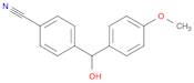 Benzonitrile, 4-[hydroxy(4-methoxyphenyl)methyl]-