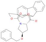 1,2-Pyrrolidinedicarboxylic acid, 4-(phenylmethoxy)-, 1-(9H-fluoren-9-ylmethyl) ester, (2S,4R)-
