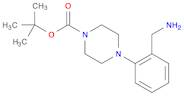 1-Piperazinecarboxylic acid, 4-[2-(aminomethyl)phenyl]-, 1,1-dimethylethyl ester