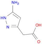 1H-Pyrazole-3-acetic acid, 5-amino-