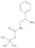 Carbamic acid, N-(2-amino-2-phenylethyl)-, 1,1-dimethylethyl ester