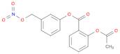 Benzoic acid, 2-(acetyloxy)-, 3-[(nitrooxy)methyl]phenyl ester