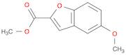 2-Benzofurancarboxylic acid, 5-methoxy-, methyl ester