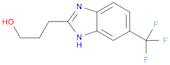 1H-Benzimidazole-2-propanol, 6-(trifluoromethyl)-