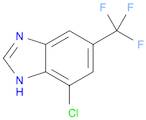 1H-Benzimidazole, 7-chloro-5-(trifluoromethyl)-