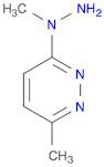 Pyridazine, 3-methyl-6-(1-methylhydrazinyl)-