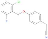 Benzeneacetonitrile, 4-[(2-chloro-6-fluorophenyl)methoxy]-