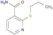 3-Pyridinecarboxamide, 2-(propylthio)-