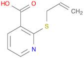 3-Pyridinecarboxylic acid, 2-(2-propen-1-ylthio)-