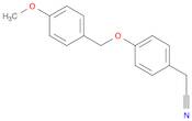 Benzeneacetonitrile, 4-[(4-methoxyphenyl)methoxy]-