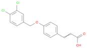 2-Propenoic acid, 3-[4-[(3,4-dichlorophenyl)methoxy]phenyl]-