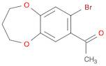 Ethanone, 1-(8-bromo-3,4-dihydro-2H-1,5-benzodioxepin-7-yl)-