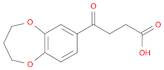 2H-1,5-Benzodioxepin-7-butanoic acid, 3,4-dihydro-γ-oxo-
