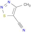 1,2,3-Thiadiazole-5-carbonitrile, 4-methyl-