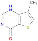 Thieno[3,2-d]pyrimidin-4(3H)-one, 7-methyl-