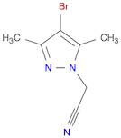 1H-Pyrazole-1-acetonitrile, 4-bromo-3,5-dimethyl-