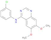 4-Quinazolinamine, N-(3-chlorophenyl)-6,7-dimethoxy-