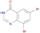 4(3H)-Quinazolinone, 6,8-dibromo-