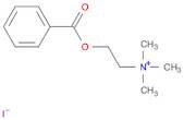 Ethanaminium, 2-(benzoyloxy)-N,N,N-trimethyl-, iodide (1:1)