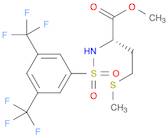 L-Methionine, N-[[3,5-bis(trifluoromethyl)phenyl]sulfonyl]-, methyl ester