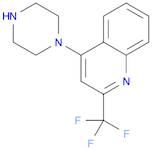 Quinoline, 4-(1-piperazinyl)-2-(trifluoromethyl)-