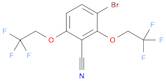 Benzonitrile, 3-bromo-2,6-bis(2,2,2-trifluoroethoxy)-